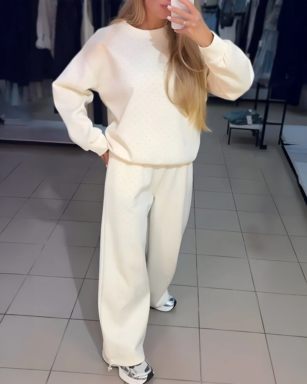 Felizitas - Elegantes Damen Diamant Schmuckset Glänzend