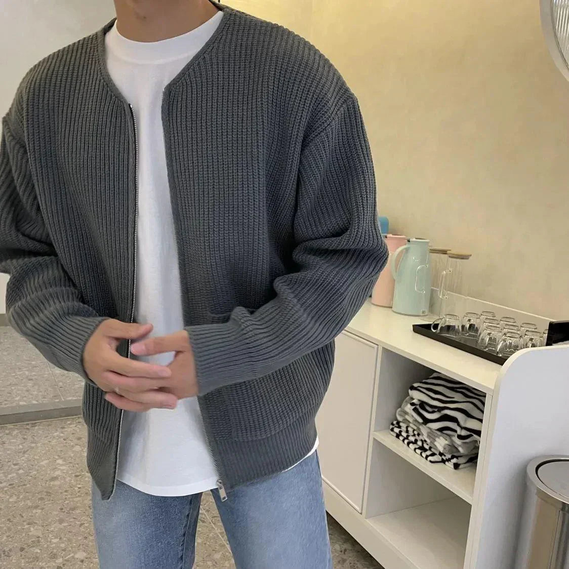 Ole – Trendiger Cardigan für Herren