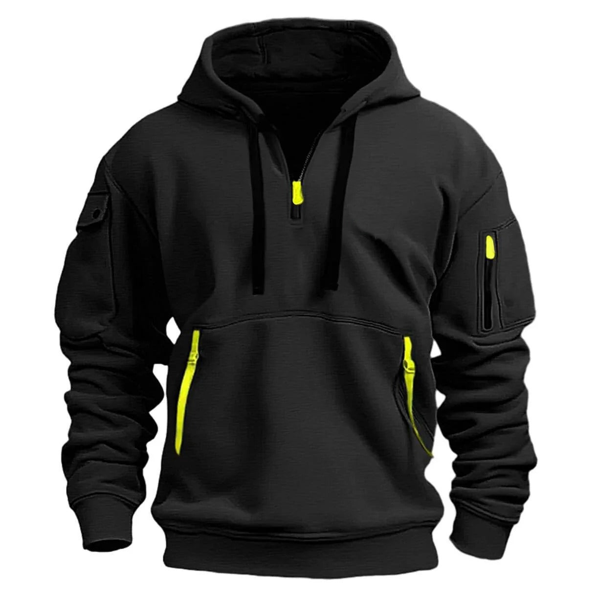 Till - Hoodie Halber Reißverschluss Bequem Warm Trendig