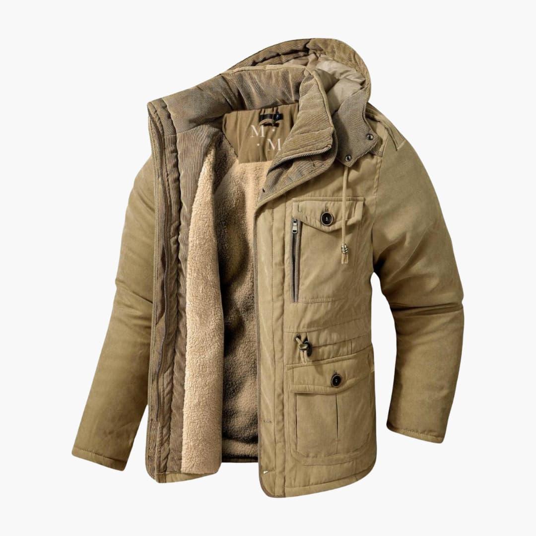 Yves – Winddichte Jacke für Herren – Bequem & Stilvoll für Kaltwetter