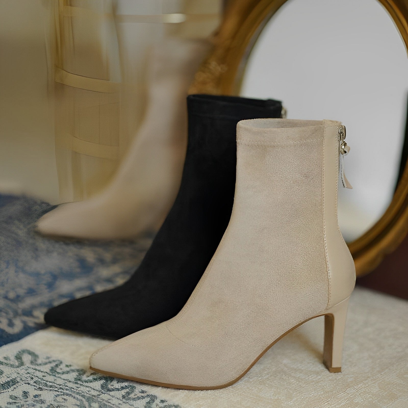 Paisley - Hoher Absatz Stiefel