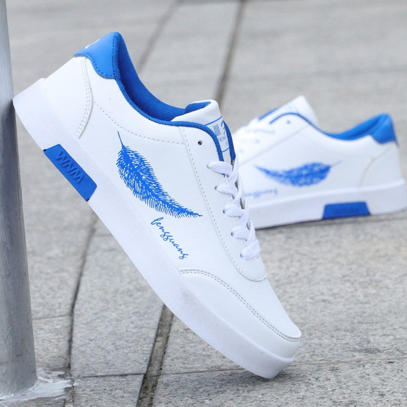 Eymen - Herren Sneaker mit Feder-Print