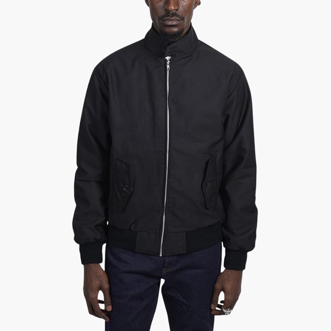 Virgil – Harrington Herrenjacke mit Rippbündchen