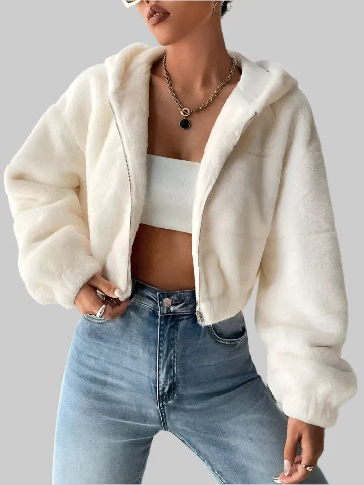 Dorthea - Flauschiger Hoodie Damen Warm & Gemütlich