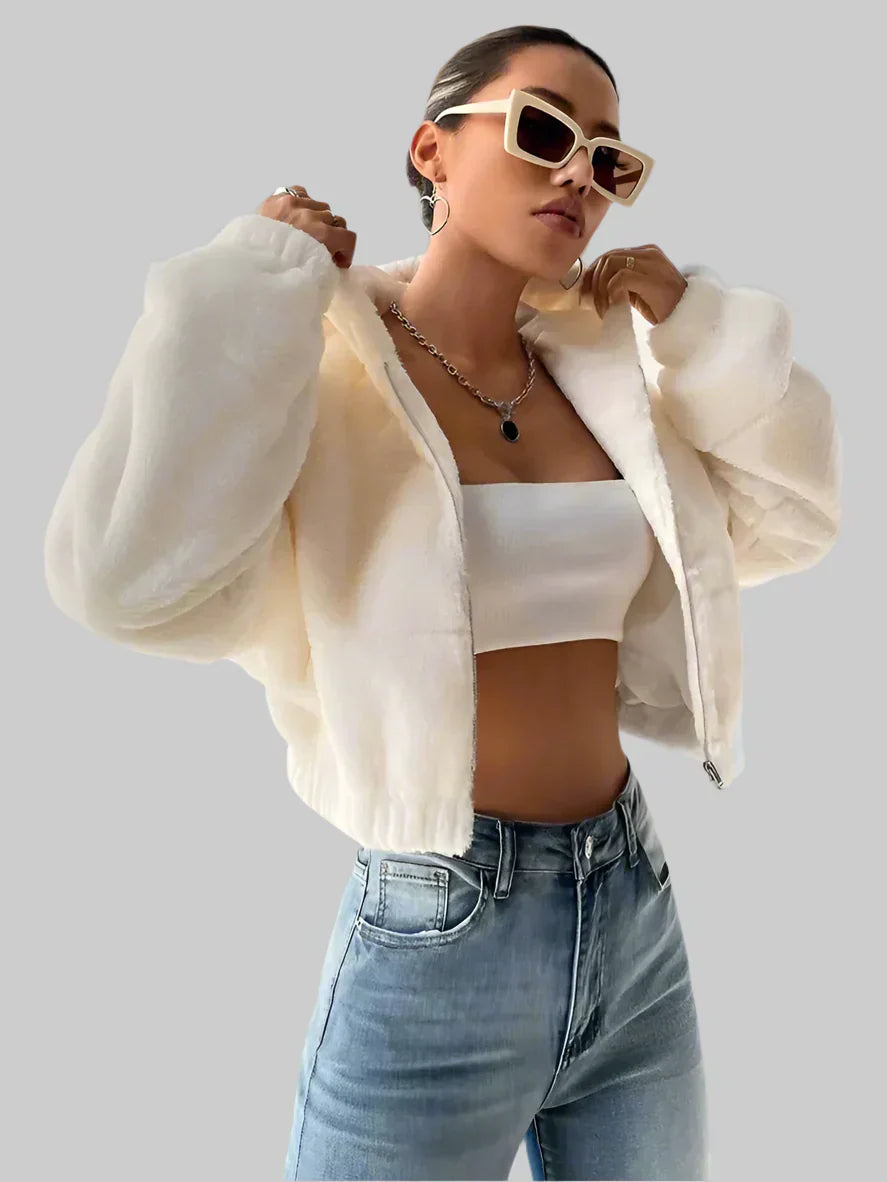 Dorthea - Flauschiger Hoodie Damen Warm & Gemütlich