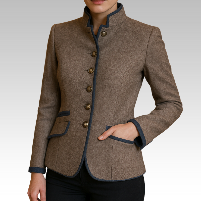 Bonita - Maßgeschneiderter Damen Winter Blazer elegant
