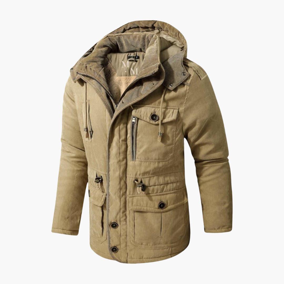 Yves – Winddichte Jacke für Herren – Bequem & Stilvoll für Kaltwetter