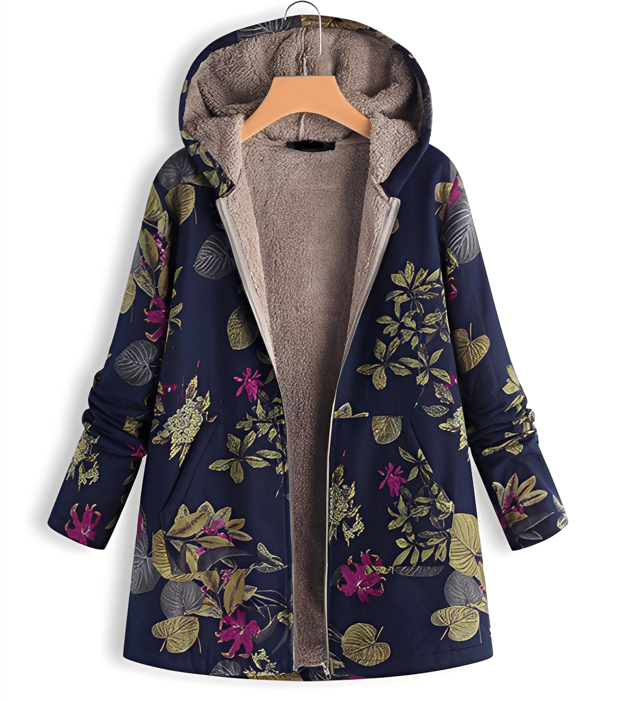 Jolie - Klassischer dicker Damen-Parka für den Winter