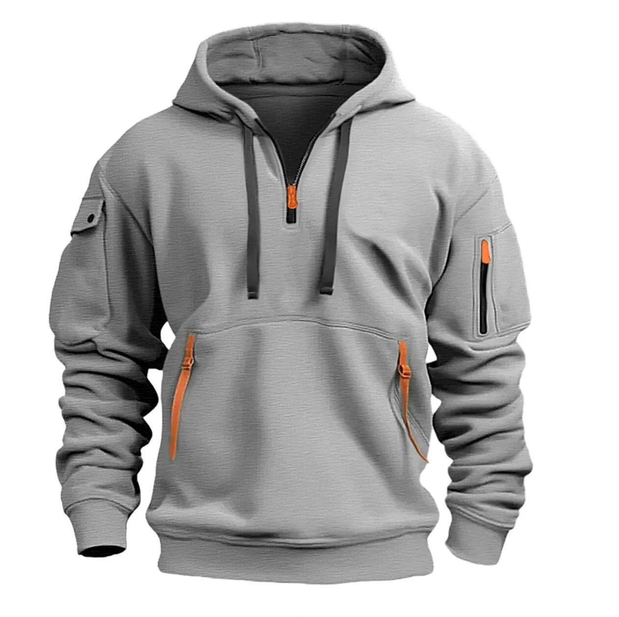 Till - Hoodie Halber Reißverschluss Bequem Warm Trendig