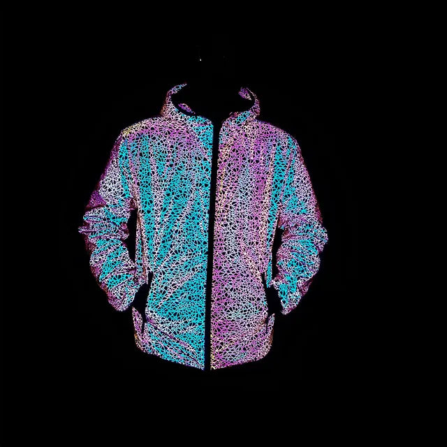 Guido – Reflektierende Windjacke Im Harajuku-Stil