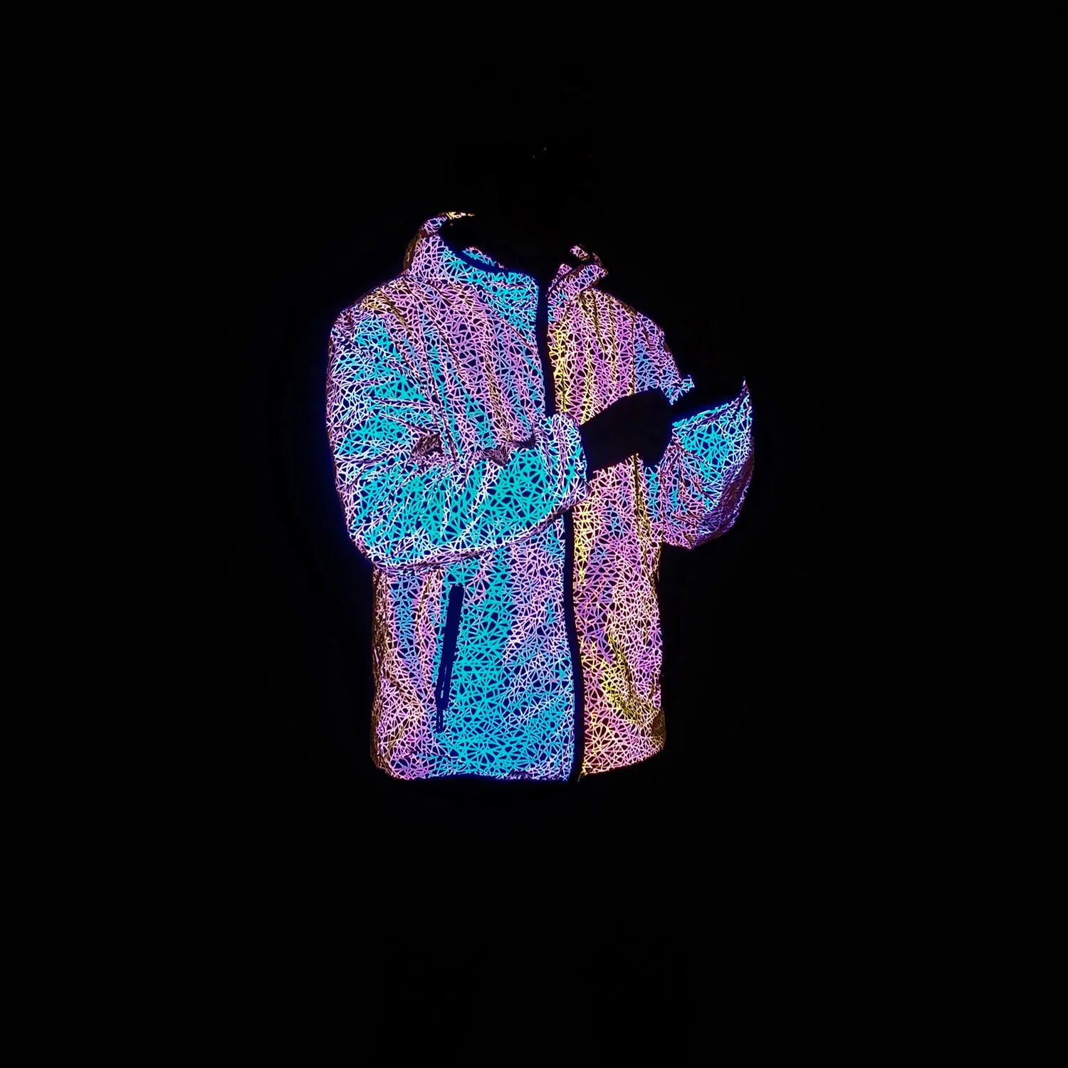 Guido – Reflektierende Windjacke Im Harajuku-Stil
