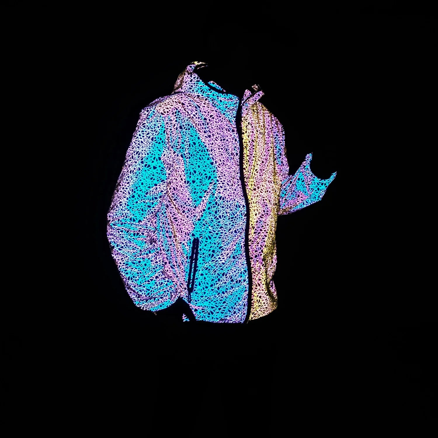 Guido – Reflektierende Windjacke Im Harajuku-Stil
