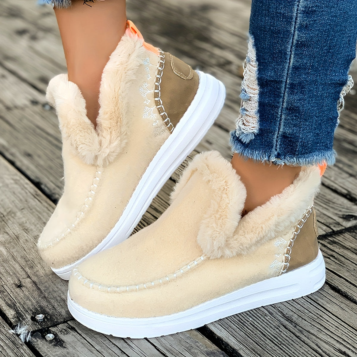 Gerda – Kuschelige Winterpantoffeln Damen Bequem