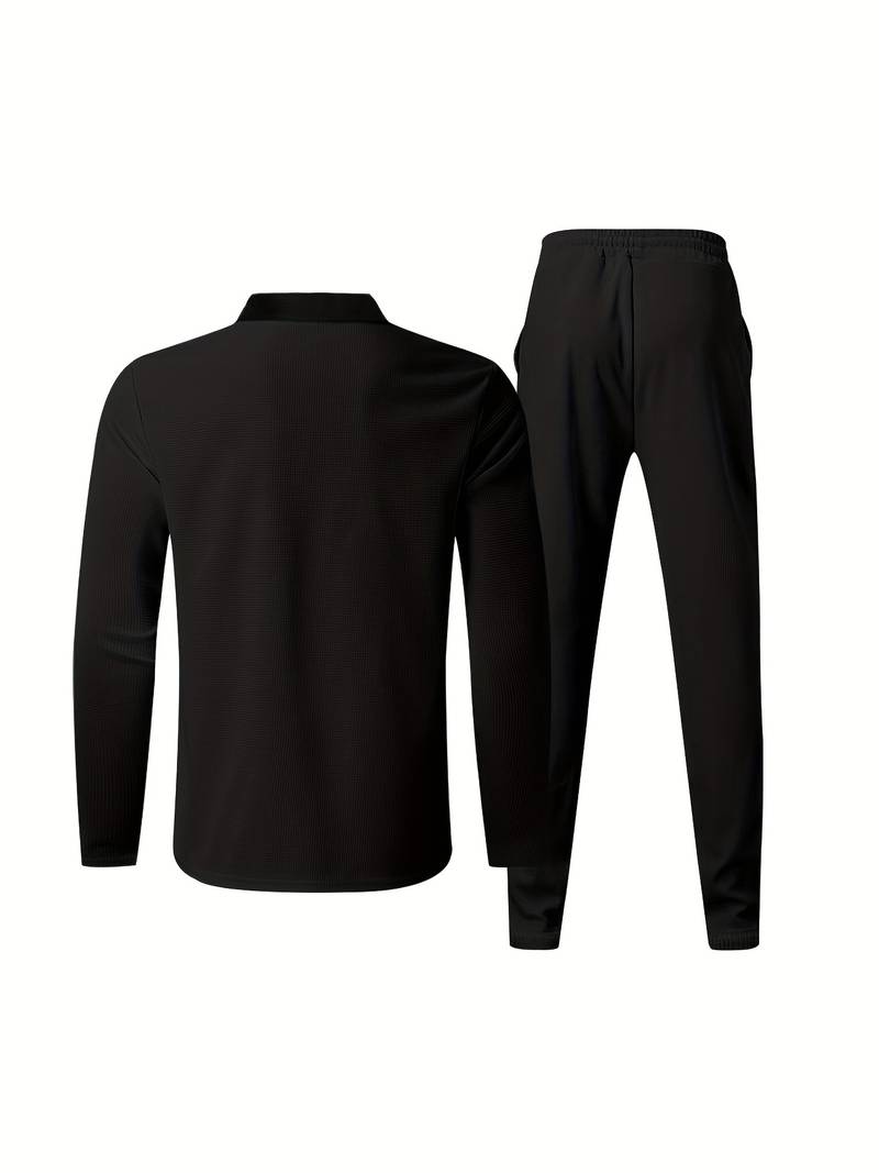 Kaspar - Zweiteiliger Trainingsanzug mit Waffelmuster