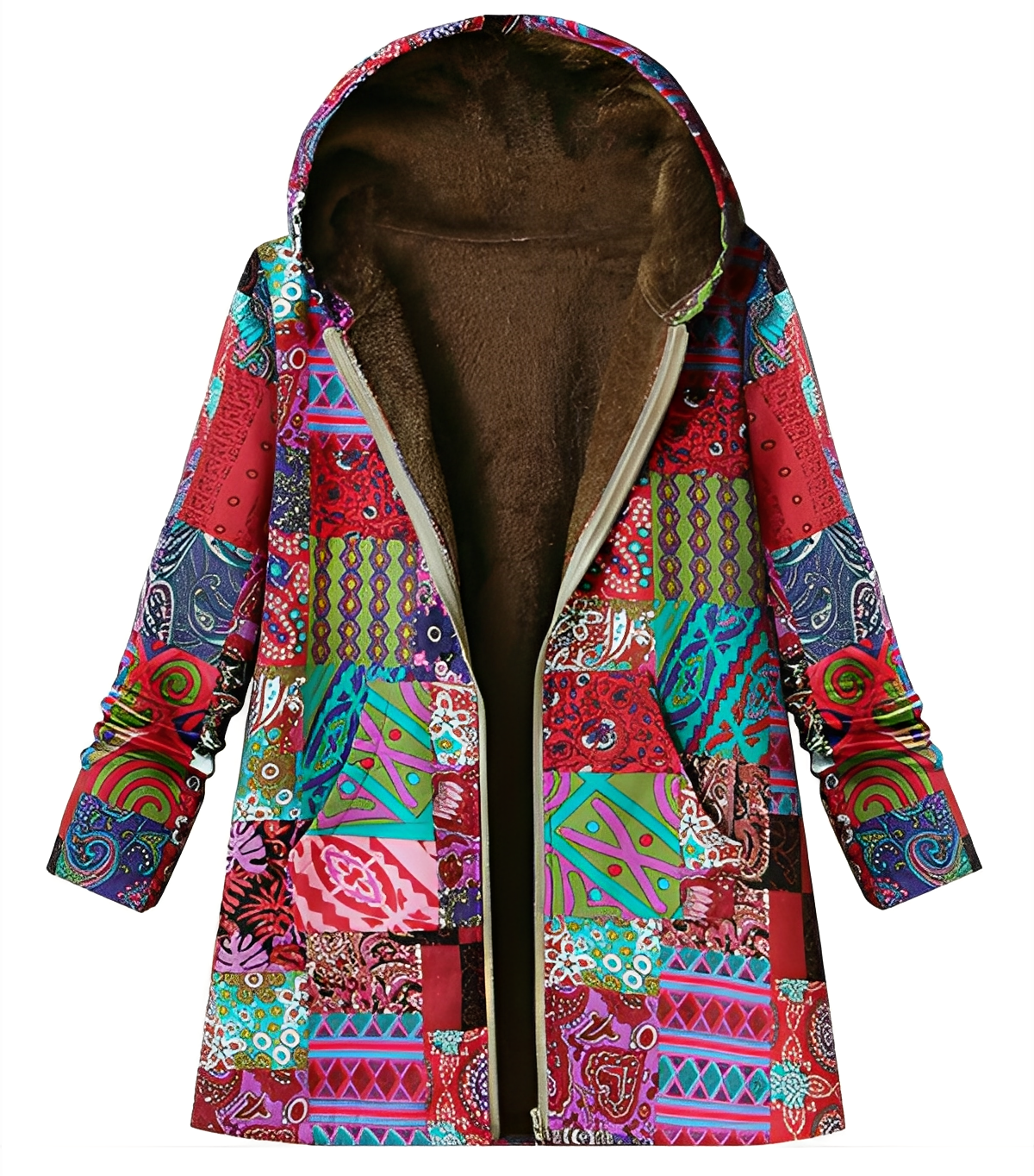 Jolie - Klassischer dicker Damen-Parka für den Winter