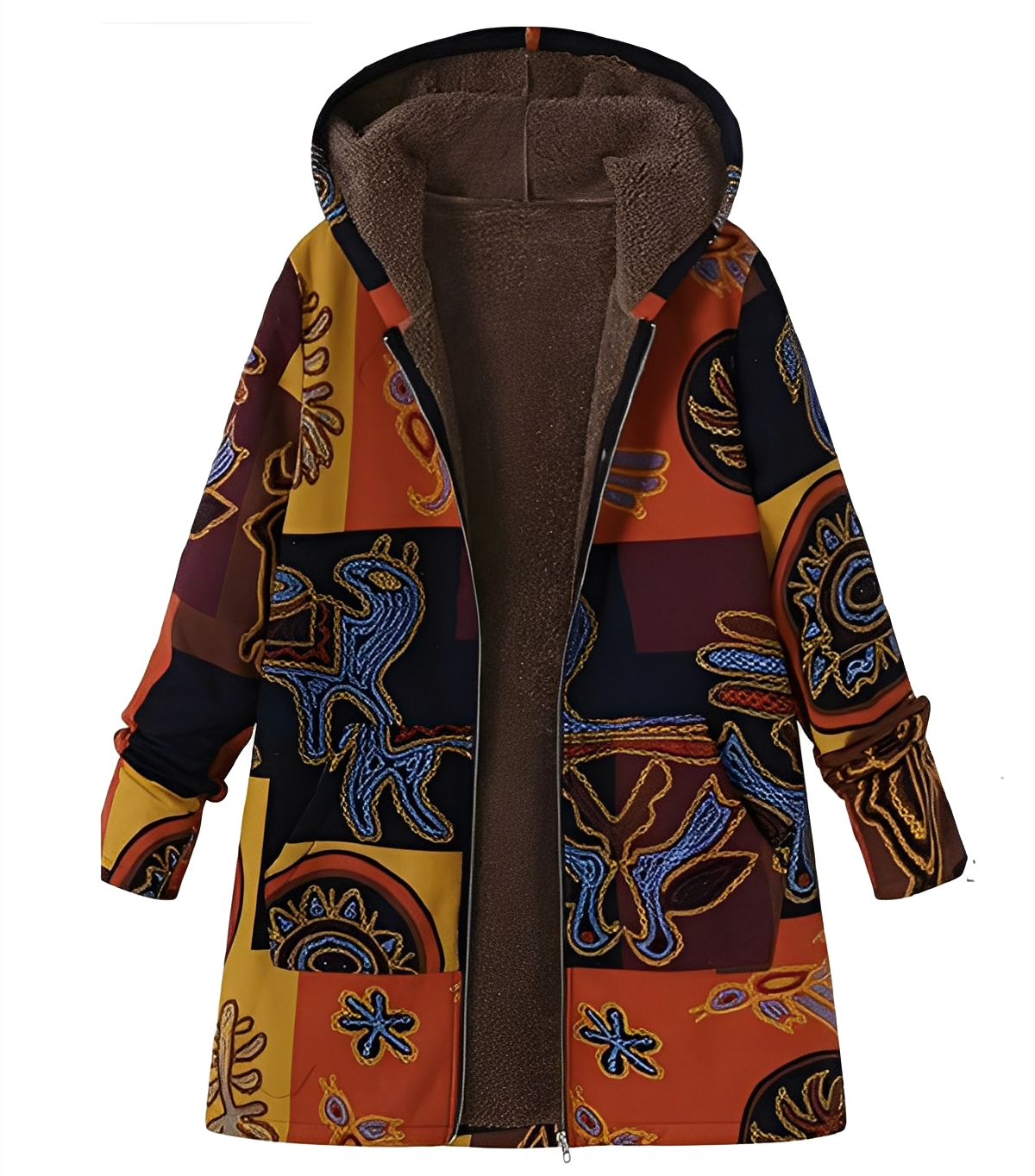 Jolie - Klassischer dicker Damen-Parka für den Winter