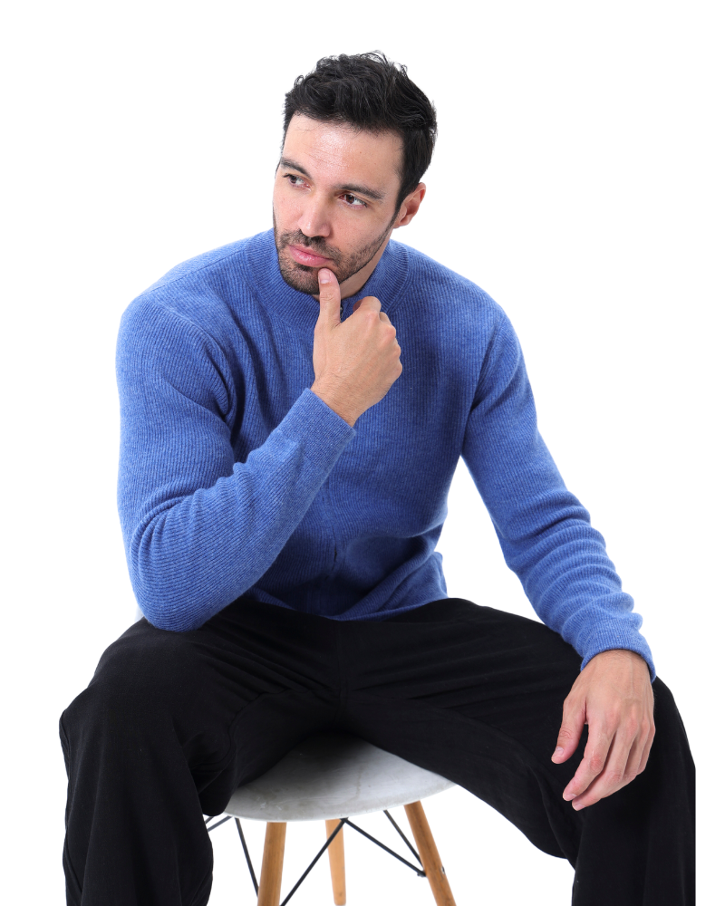 Patrick – Warme Strickjacke mit Reißverschluss für Männer