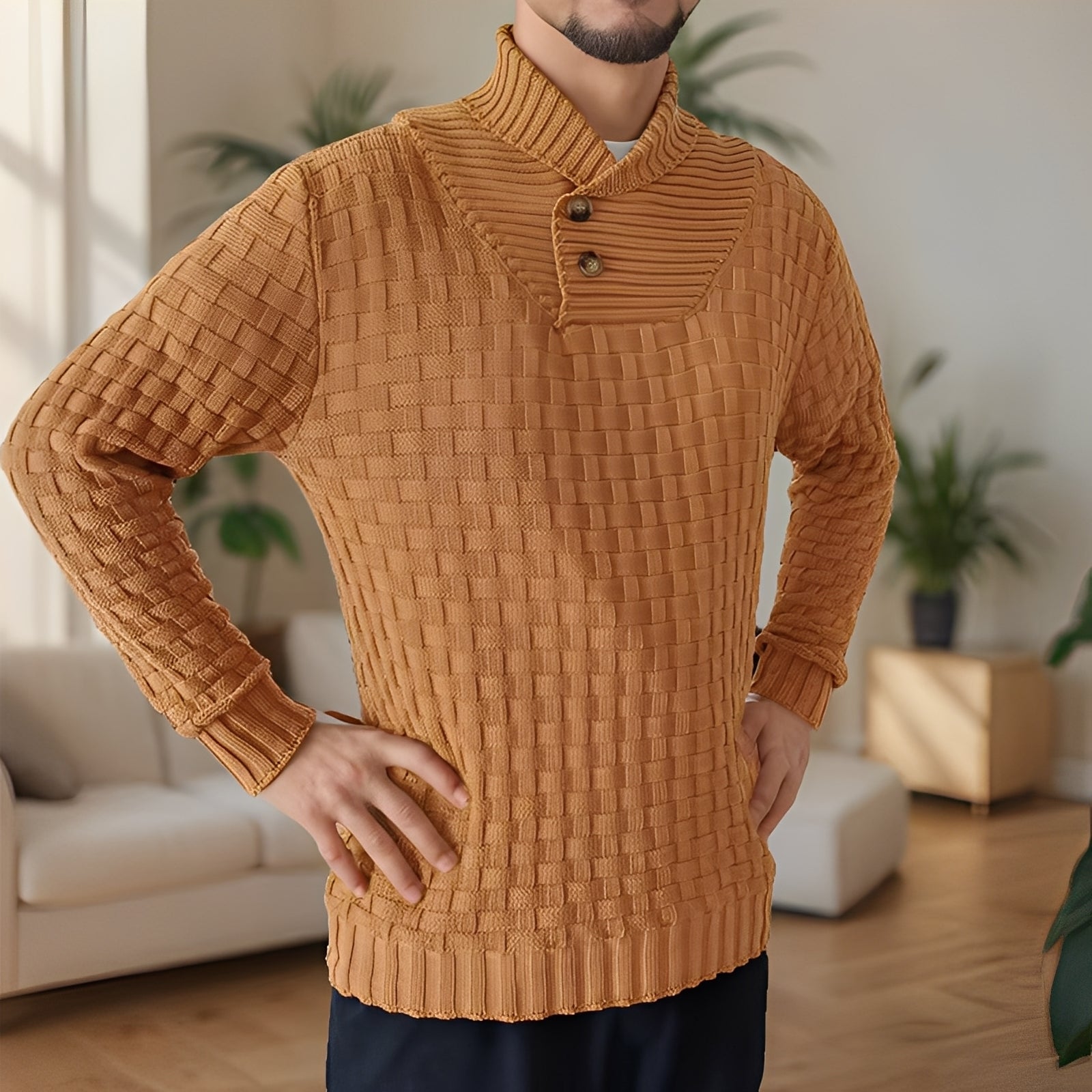 Othmar – Eleganter Rollkragenpullover Für Herren