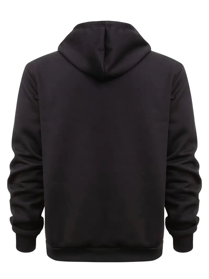 Hans – Farbblock-Kapuzenpullover Mit Reißverschluss