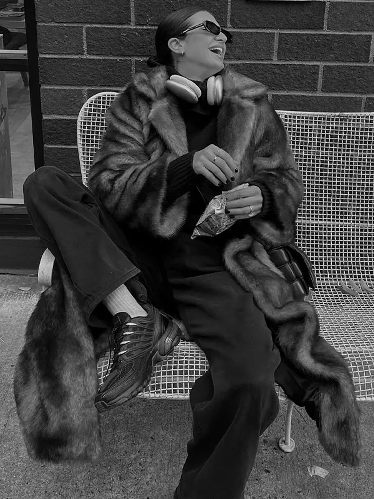 Klara – Flauschiger Winter-Trenchcoat für Frauen