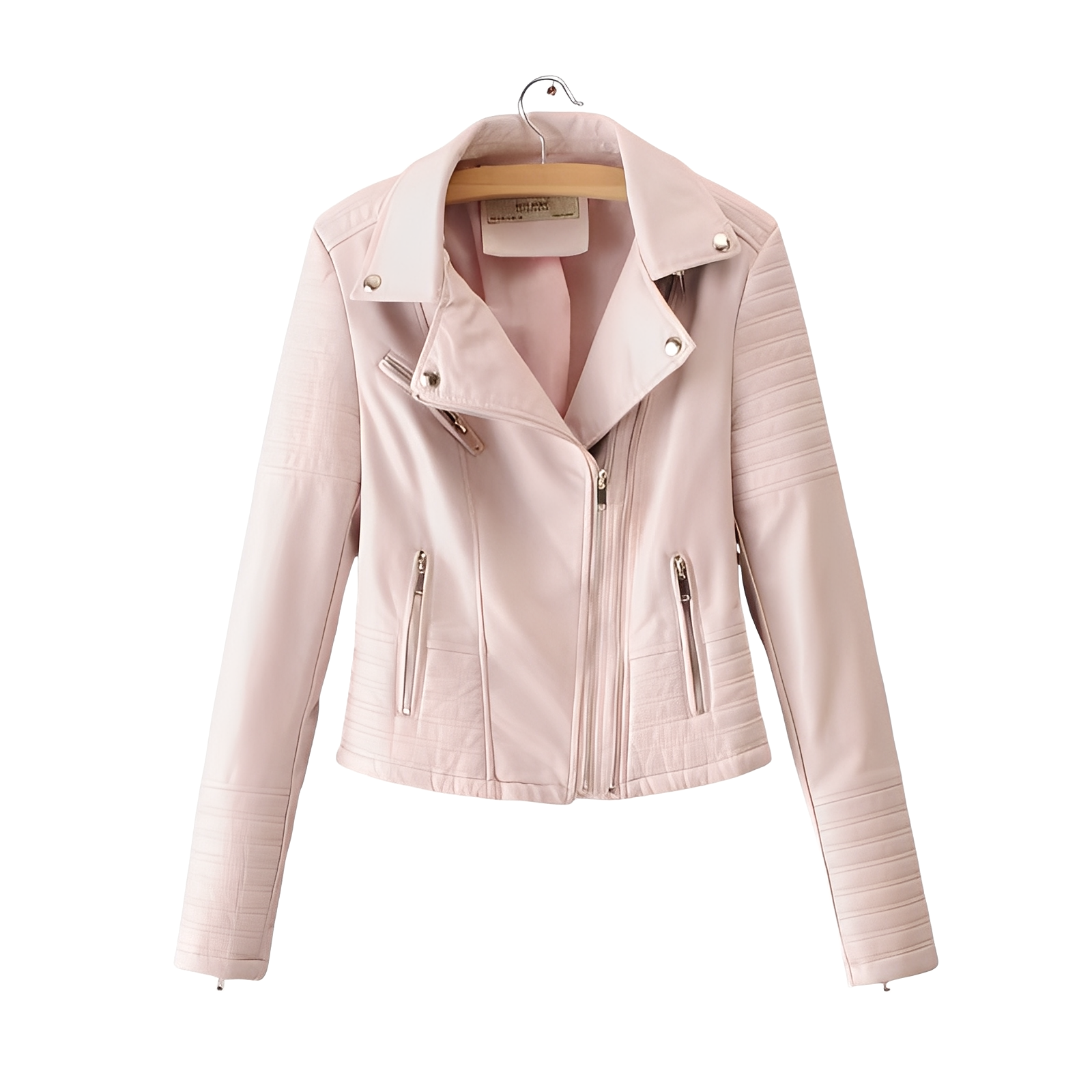 Daphne - Eng geschnittene Trend Damen Lederjacke