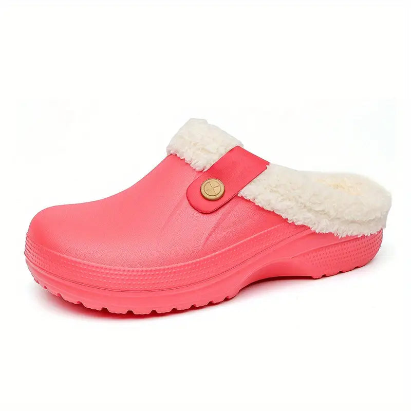 Svea – Unisex-Clogs mit Fleecefutter, warme, bequeme Sandale