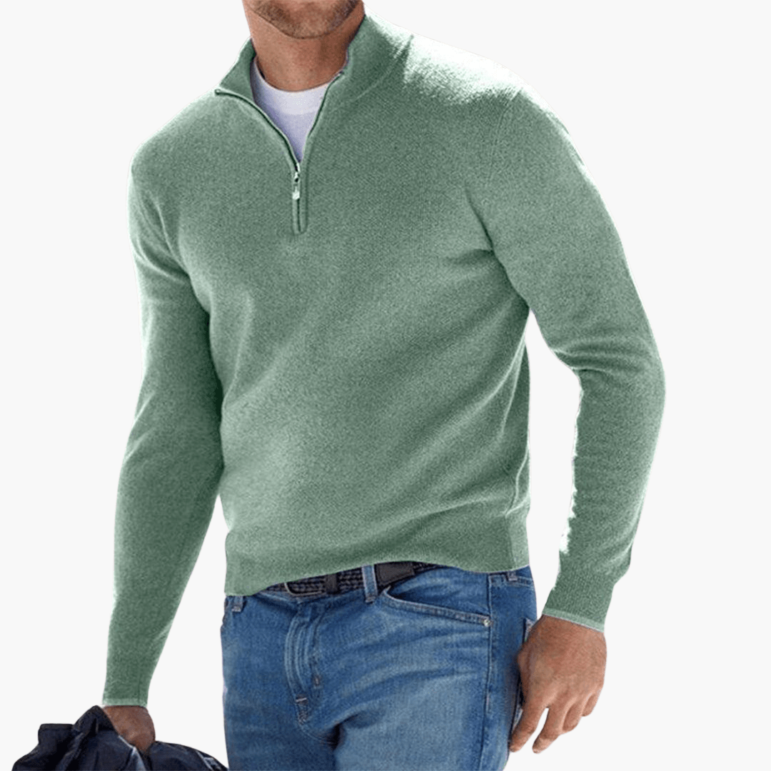 Vitus – Modischer Zip-Pullover für Herren Freizeit