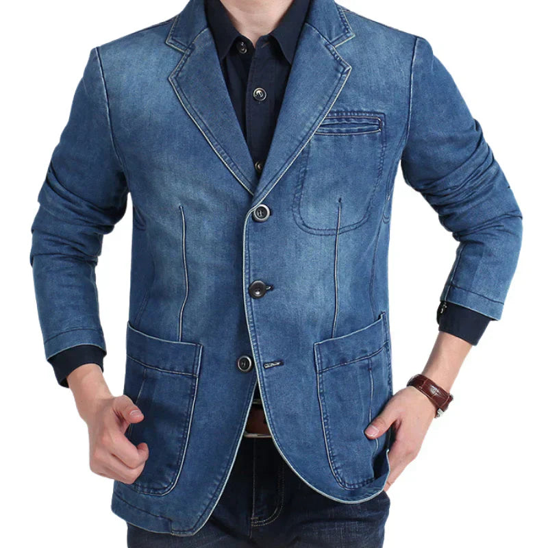 Curt – Herren Blazerjacke Im Modernen Stil
