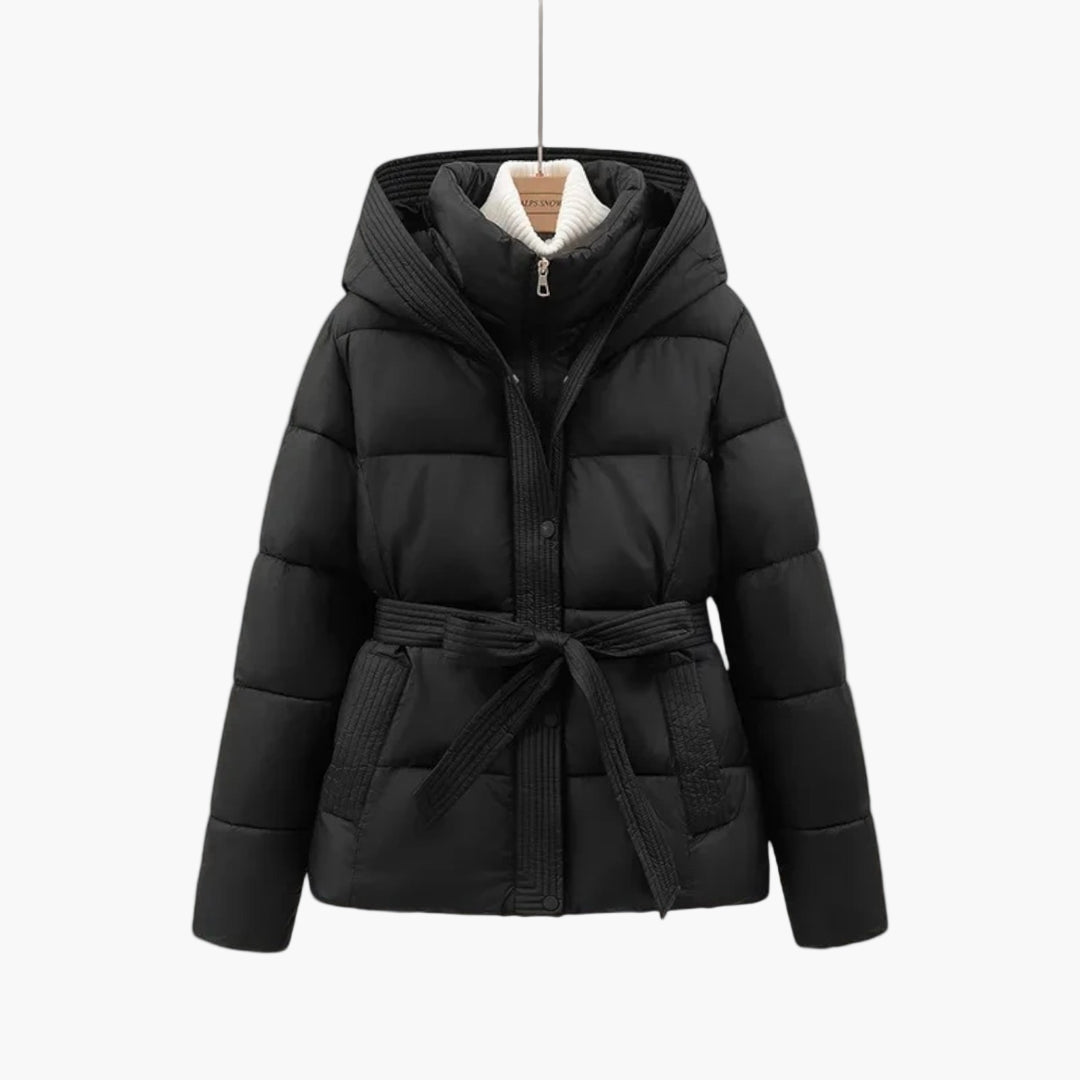 Chantal - Damen Winter Parka mit Gürtel elegant