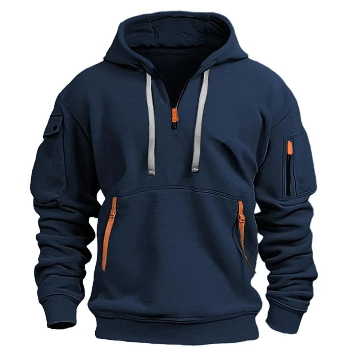 Till - Hoodie Halber Reißverschluss Bequem Warm Trendig