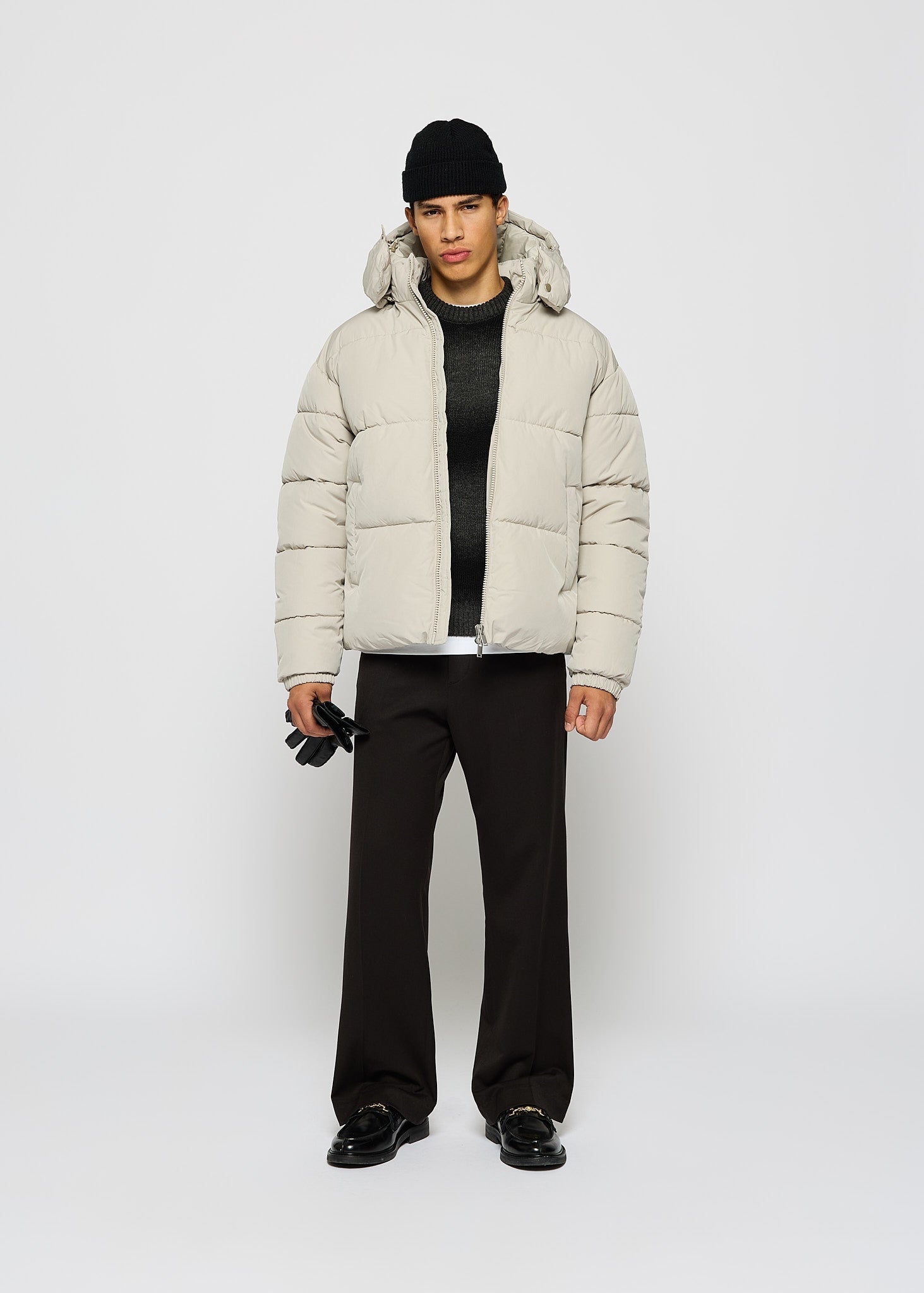 Elian - Herren Pufferjacke Mit Kapuze Warm & Leicht