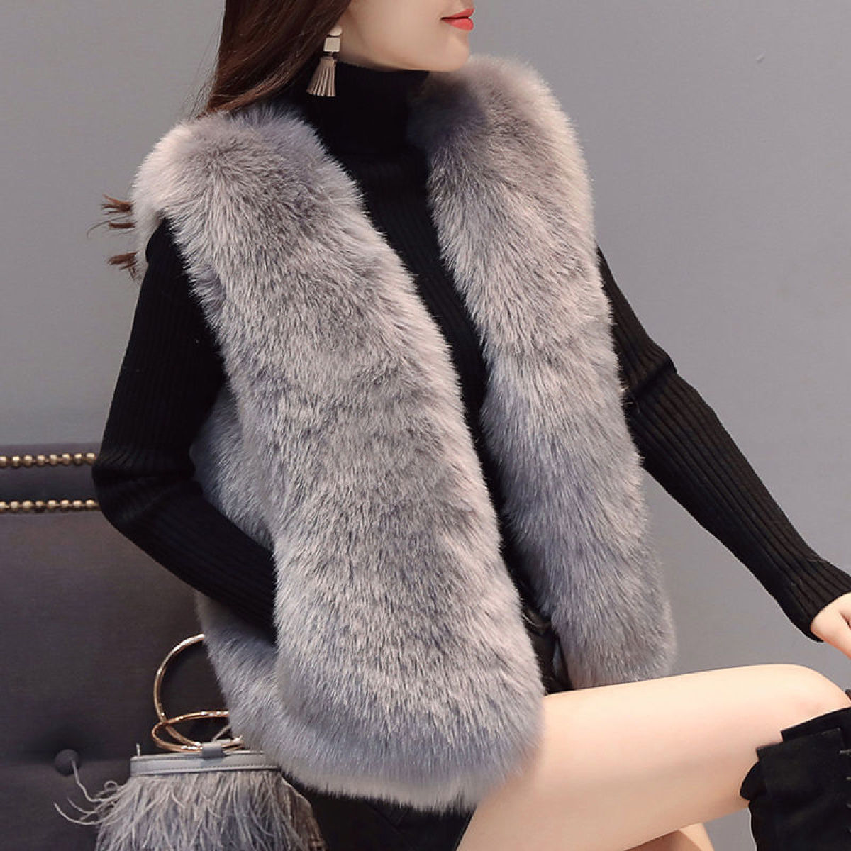 Katharina – Ultimative Damen Weste Winter Elegant