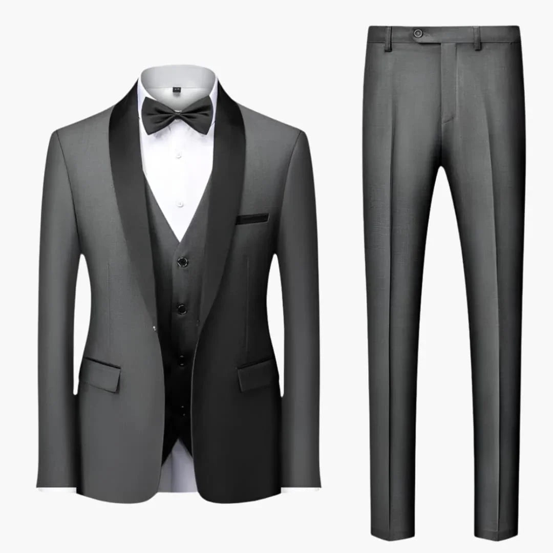 Merten - Eleganter Herren Slim Fit Anzug