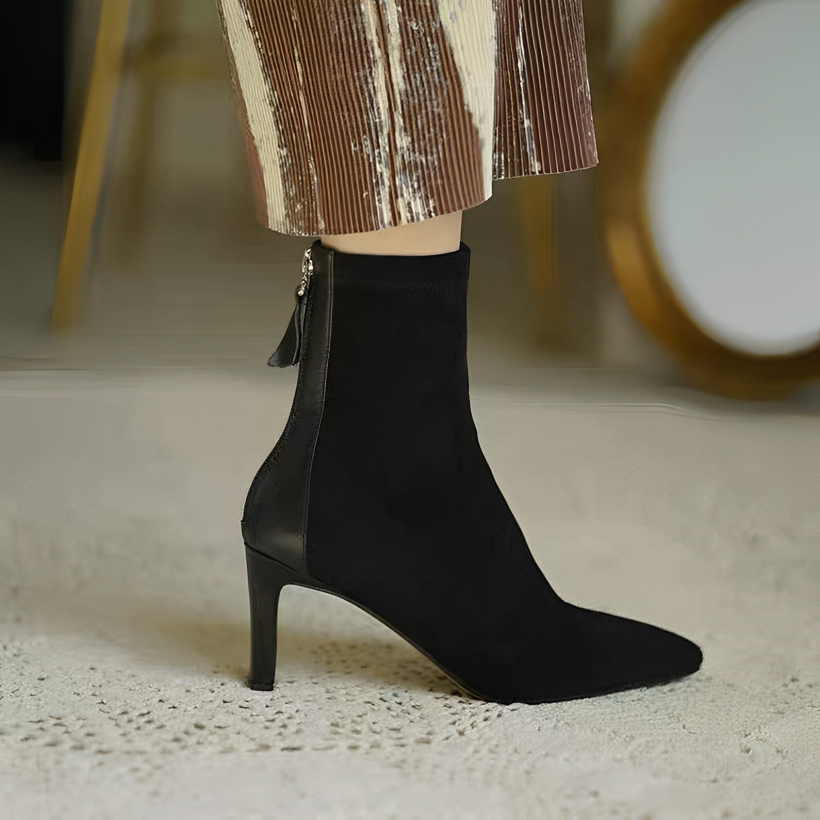 Paisley - Hoher Absatz Stiefel