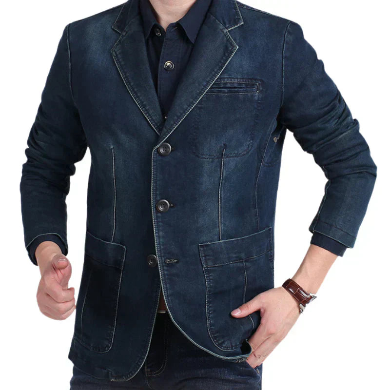 Curt – Herren Blazerjacke Im Modernen Stil