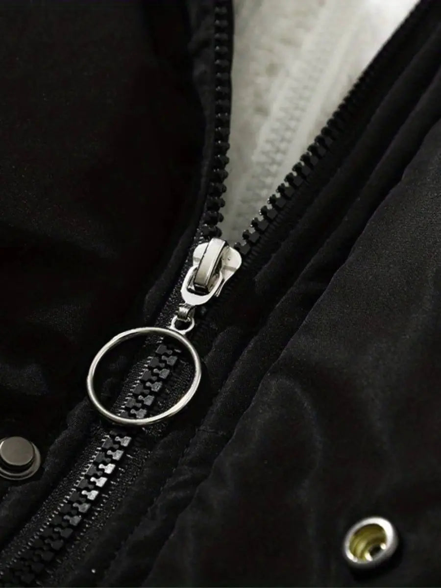 Olivia – Warme Jacke Mit Reißverschluss Für Kalte Tage