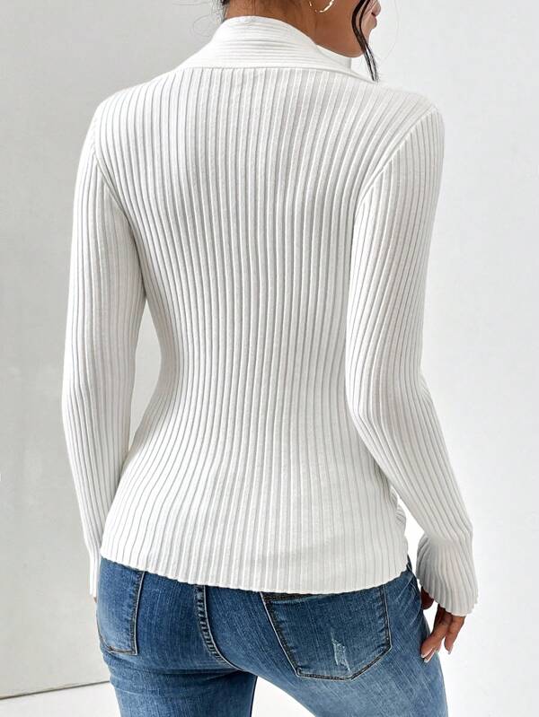 Pauline – Bequemes Winter-Top mit figurbetontem Schnitt