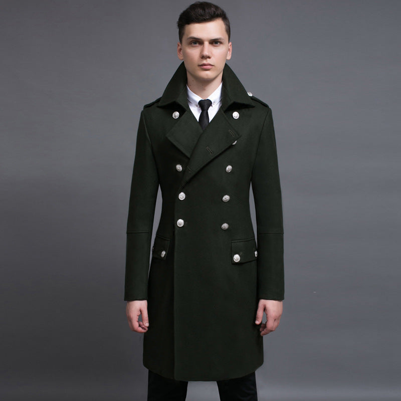 Kjell - Eleganter Herren Mantel im Military Stil