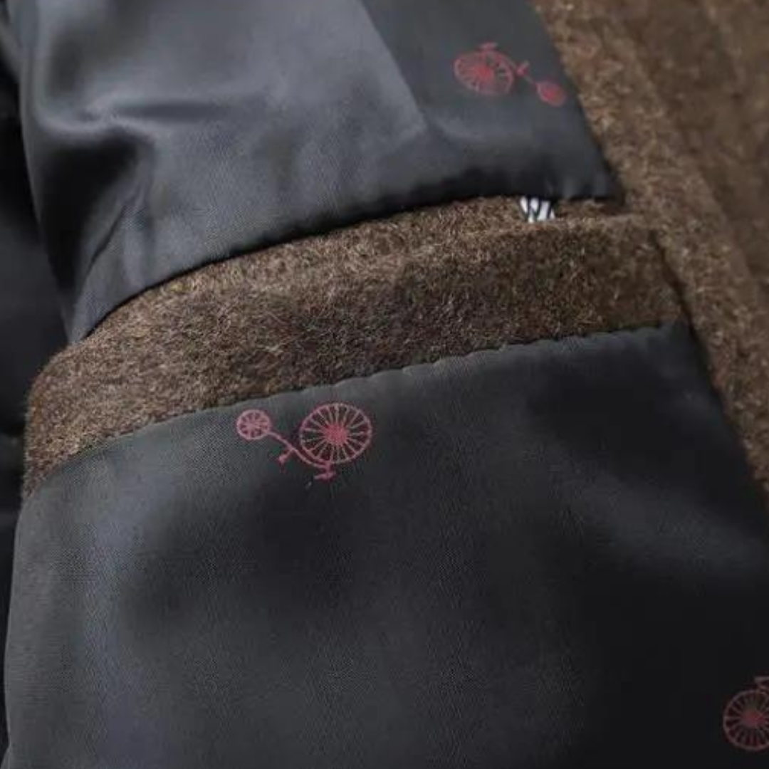 Oskar – Eleganter Mantel Mit Stehkragen Für Herren