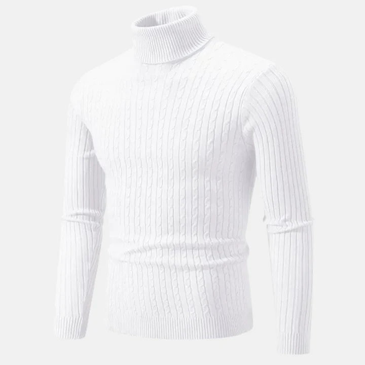 Janoel - Klassischer Herren-Rollkragenpullover