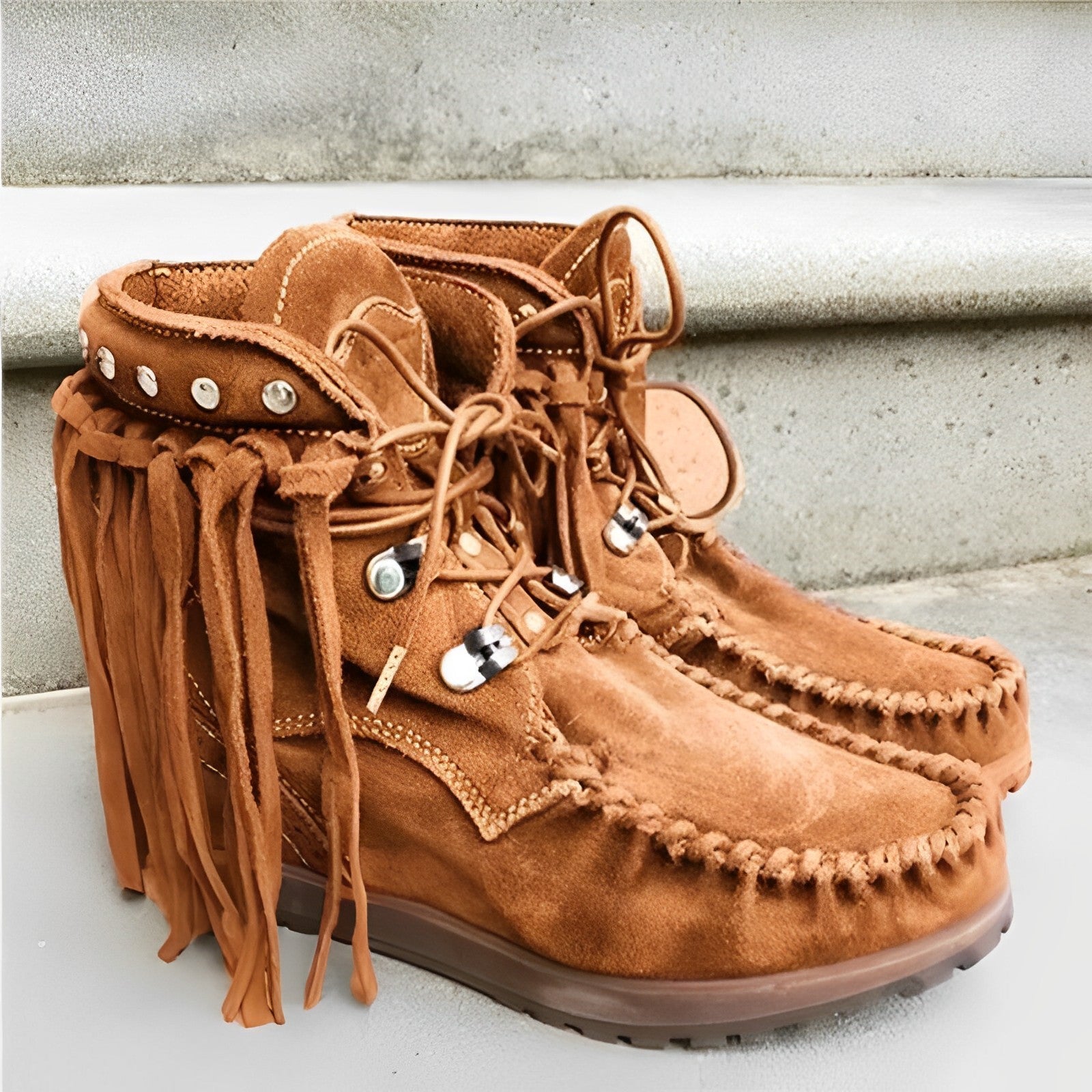 Carlotta - Orthopädische Wildleder-Komfortstiefel