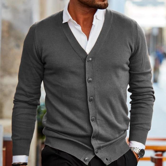 Fritz - Lässiger Herren Strickcardigan Bequem & Zeitlos