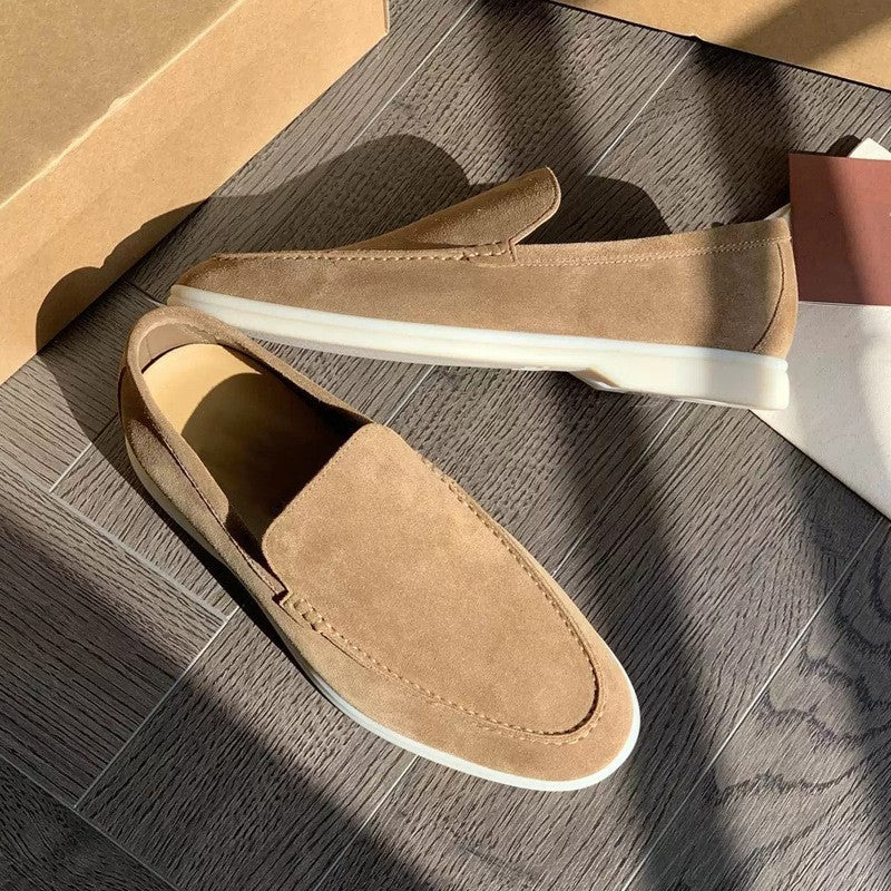 Annika – Wildleder-Loafers für Damen Braun