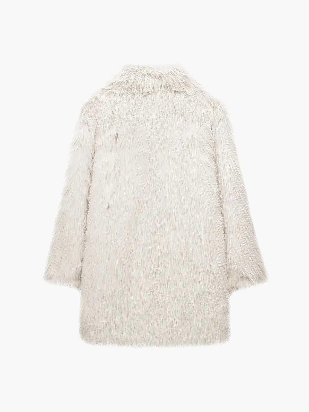 Sonja - Damen Kunstpelz Mantel Oversize Winter Warm Kuschelig