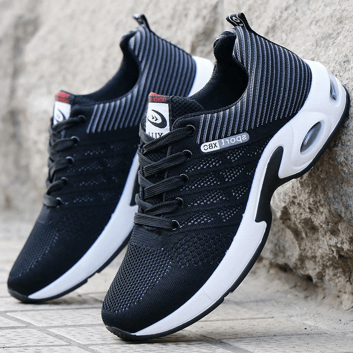 Bettina - Orthopädische Herren Sneaker für besten Komfort Schwarz