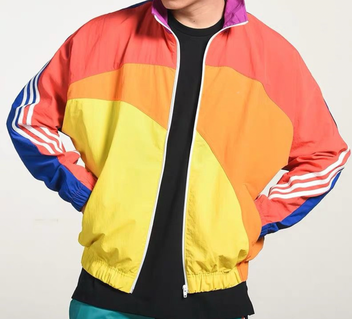Erik – Retro Windbreaker Im 99er Stil