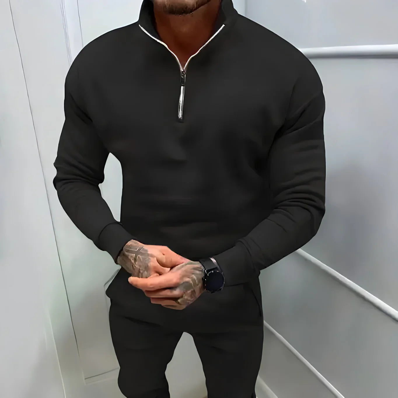 Egon – Pullover Mit Reißverschluss