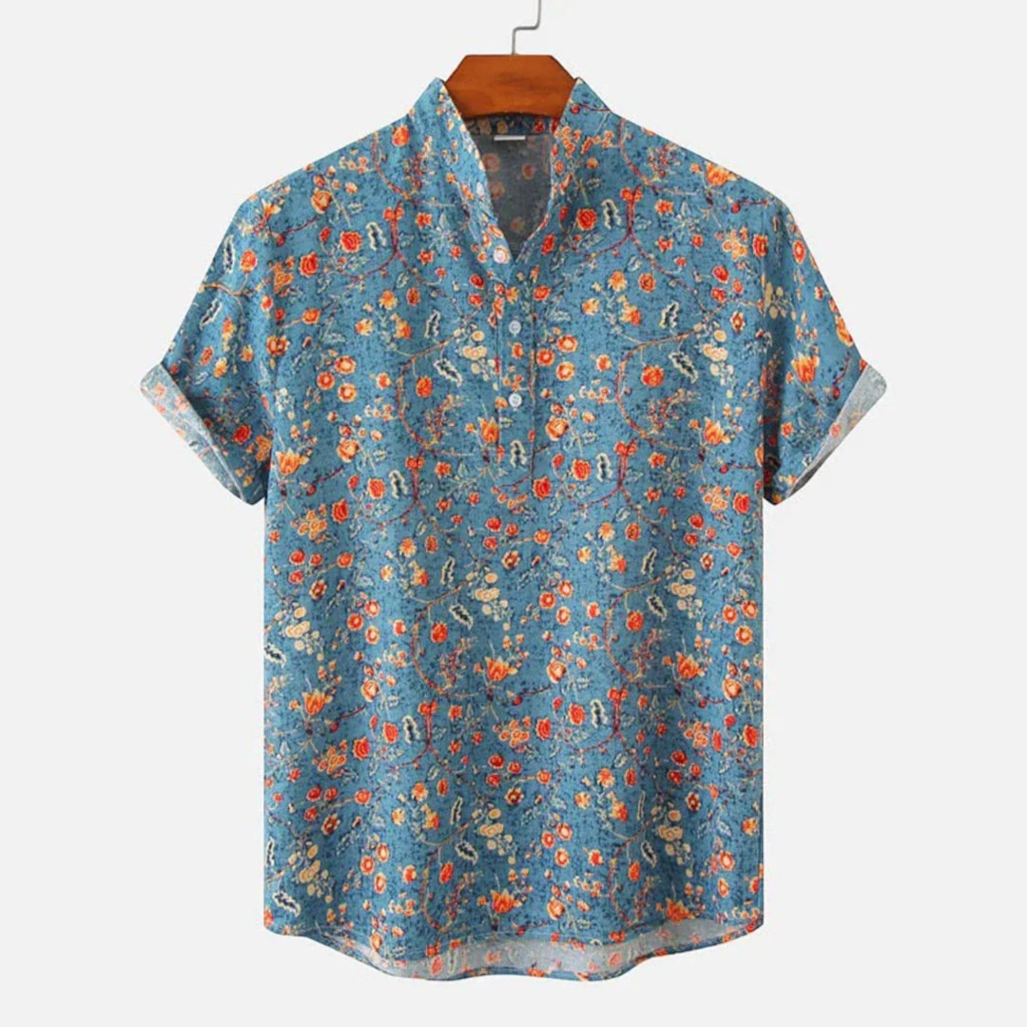 Felix – Polohemd Herren Tropenstil Kurzarm Bequem Fit