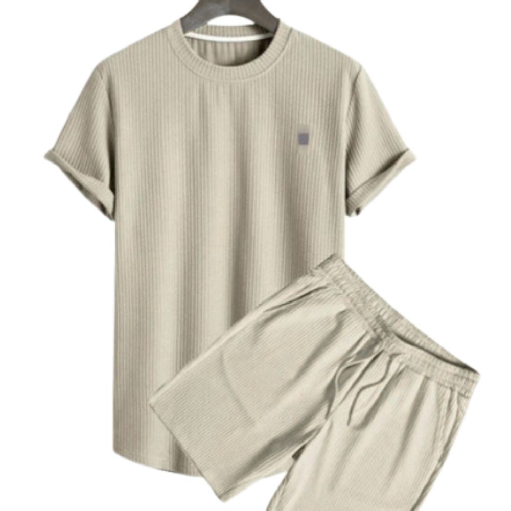 Burkhart - Outfit-Set in Übergröße Hemd und Kurze Hosen