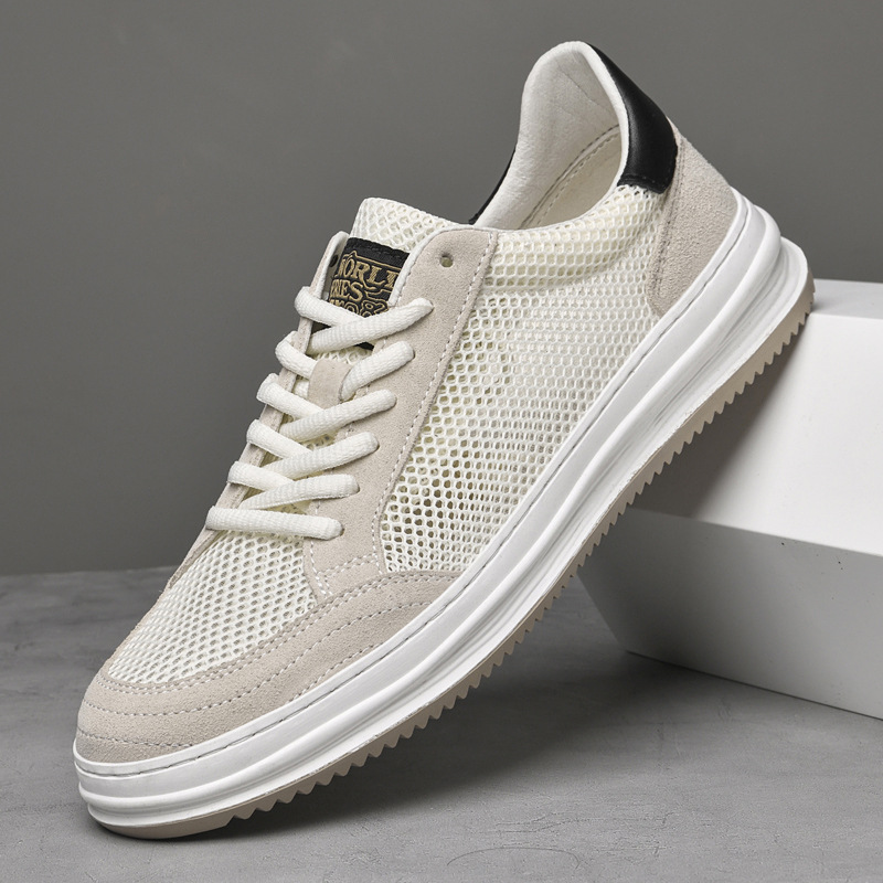Cäsar - Elegante Mesh-Sneakers Beige 2